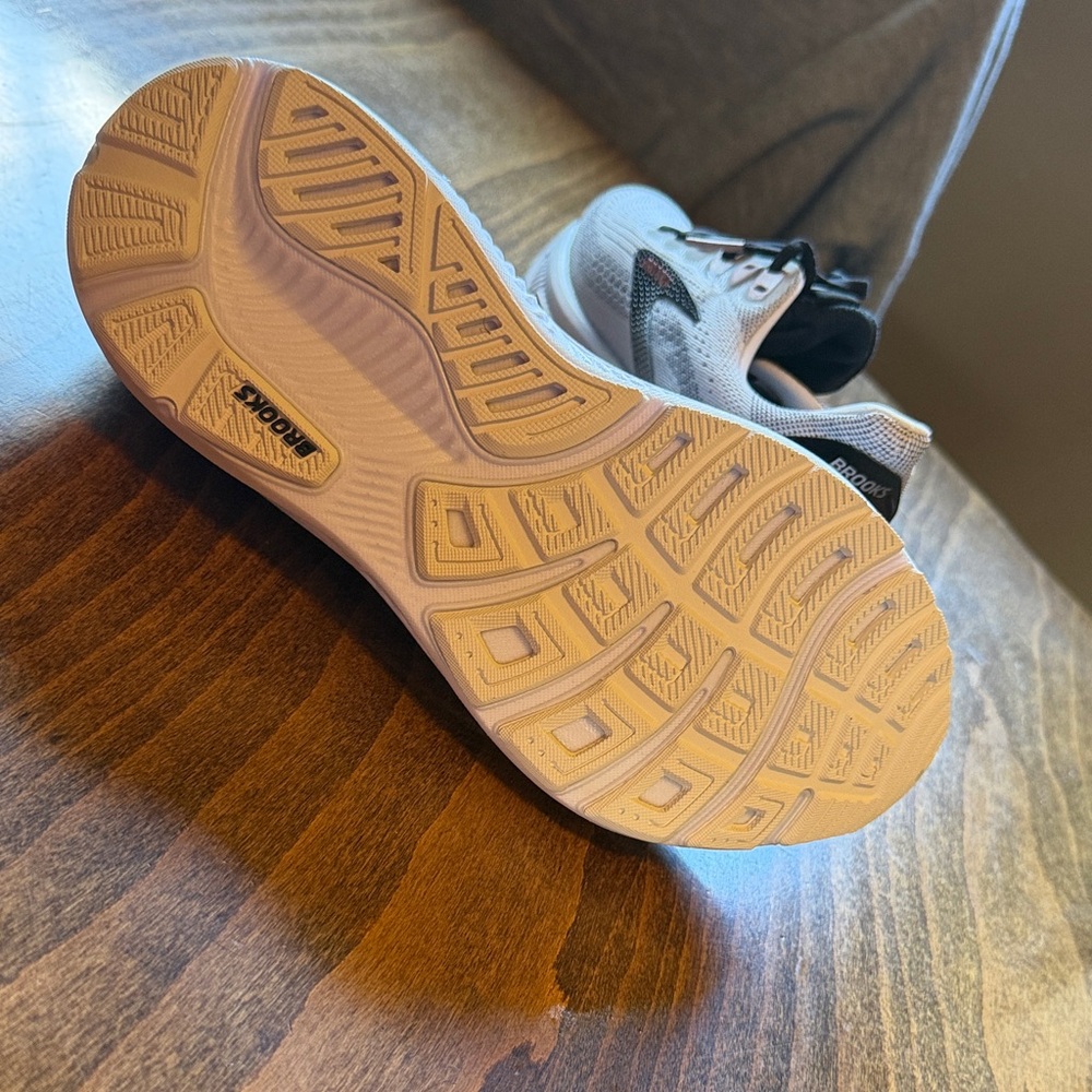 Brooks light grey and Black Athletic Shoes - Picture 3 of 5